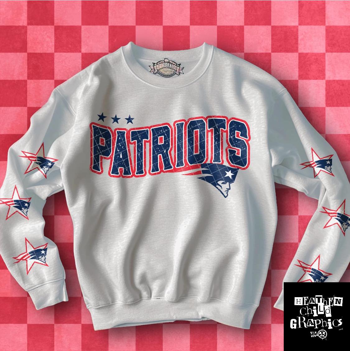 MEGA FOOTBALL CREWNECK SWEATSHIRTS