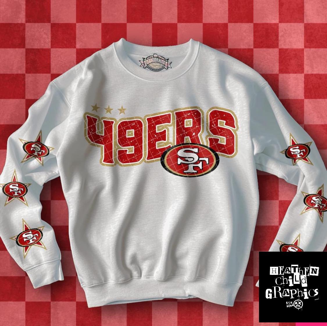 MEGA FOOTBALL CREWNECK SWEATSHIRTS