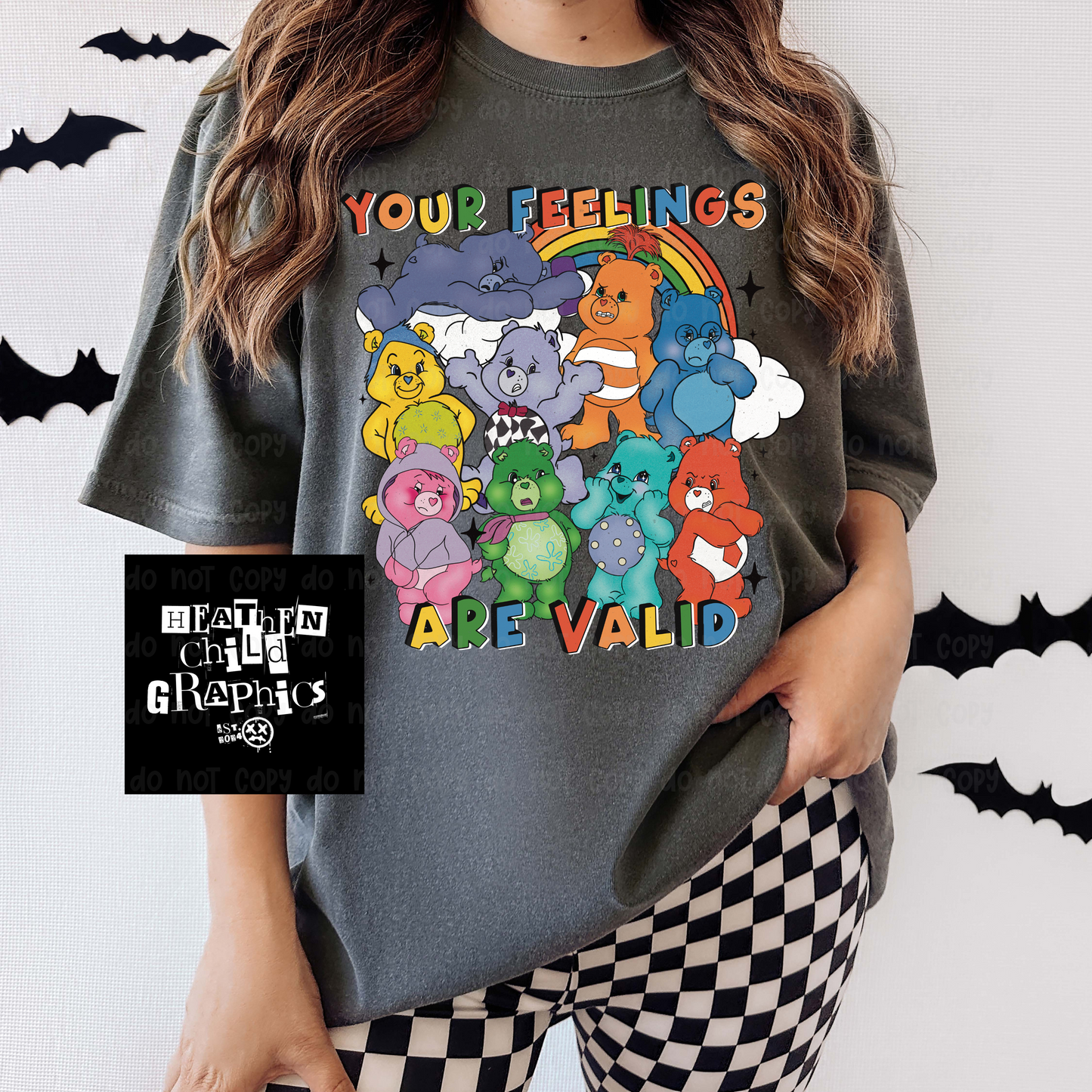 YOUR FEELINGS ARE VALID : GRAPHICS TEE