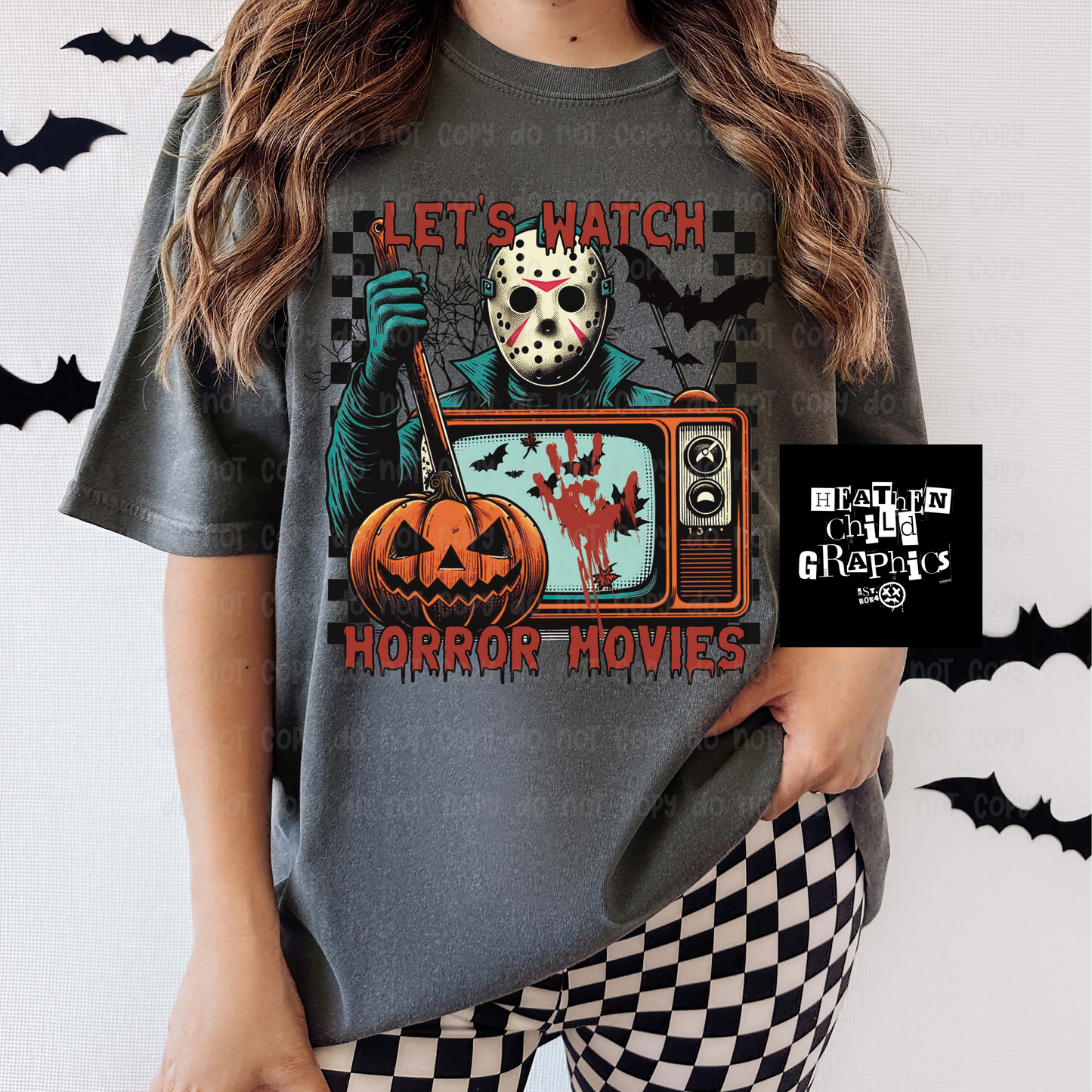 HORROR MOVIES MOCK: GRAPHICS TEE