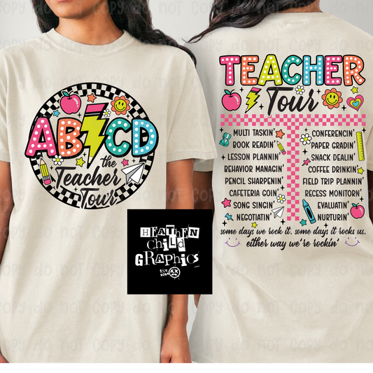 TEACHER WORLD YOUR: GRAPHICS TEE