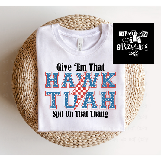 HAWK TUAH: GRAPHICS TEE