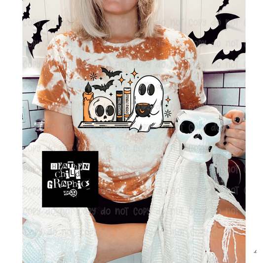 Ghostly Reading: Graphic Tee