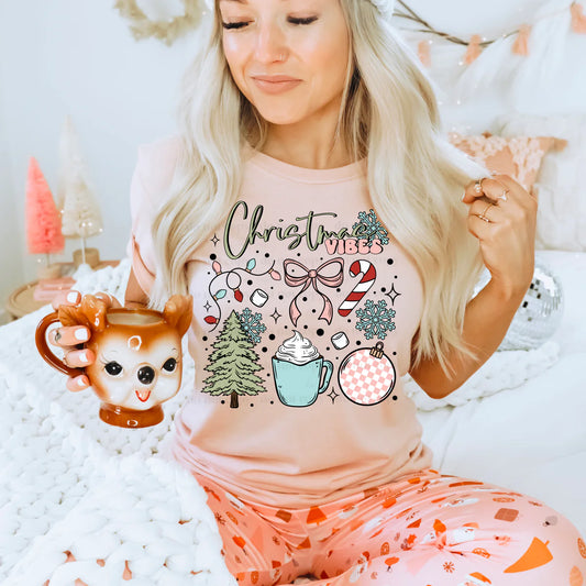 Christmas Vibes Graphic Tee