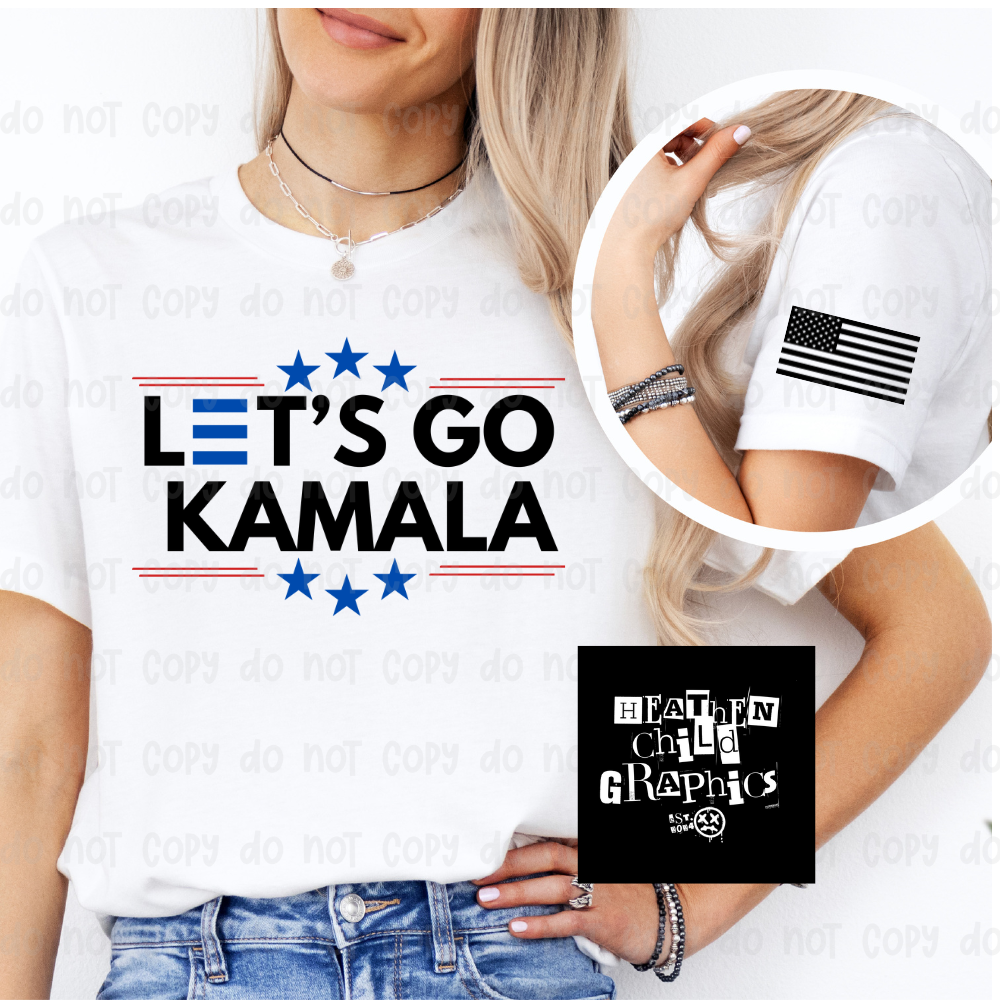 LET'S GO KAMALA EXCLUSIVE: GRAPHICS TEE