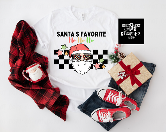 Santa's Favorite Graphic Tee