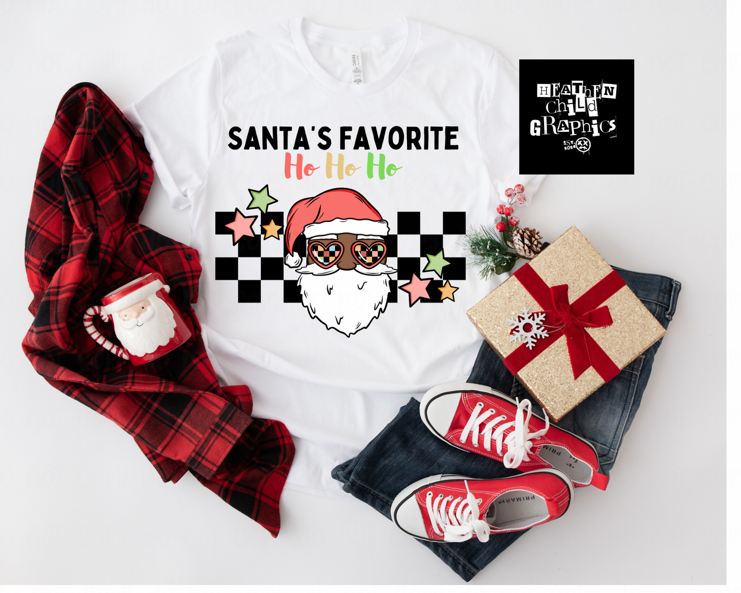 Santa's Favorite Graphic Tee